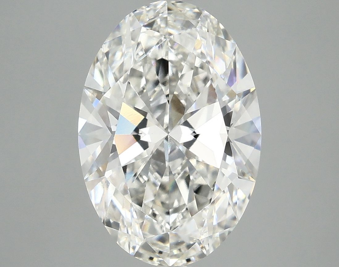 3.72 ct. oval Lab Grown Diamond front image