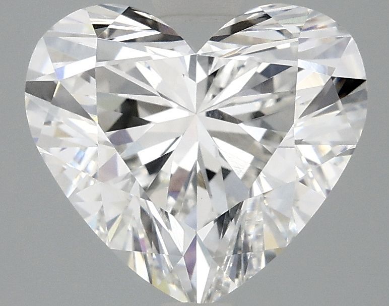 3.06 carat e VS1 EX Cut IGI heart diamond
