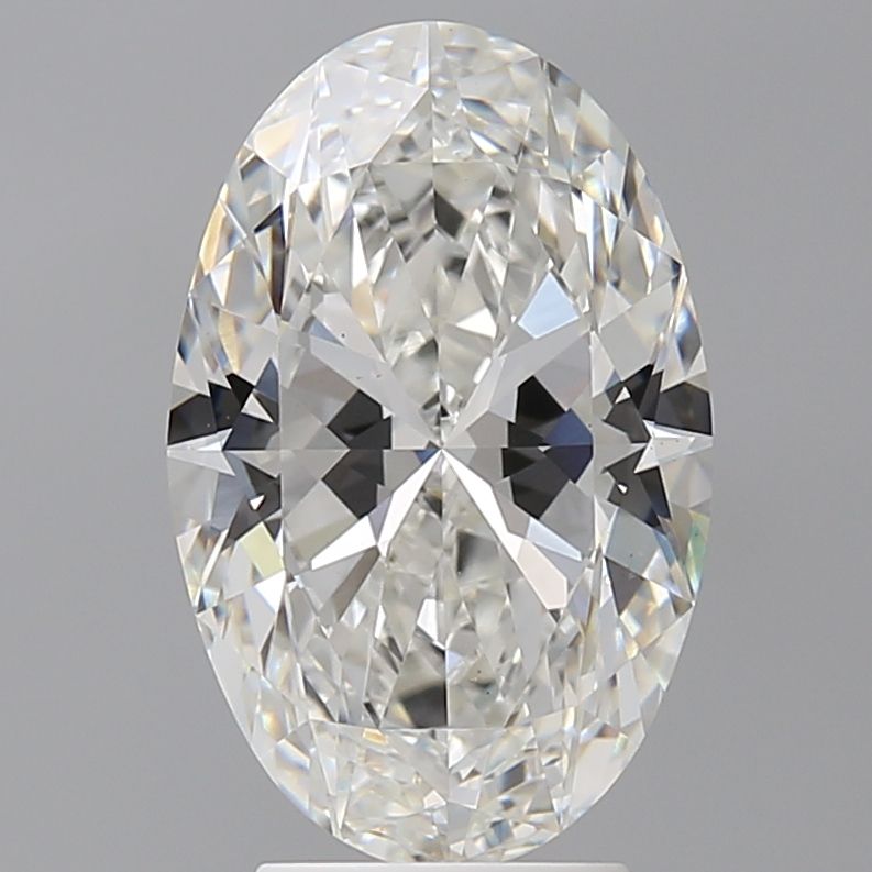 4.06 ct. oval Lab Grown Diamond front image