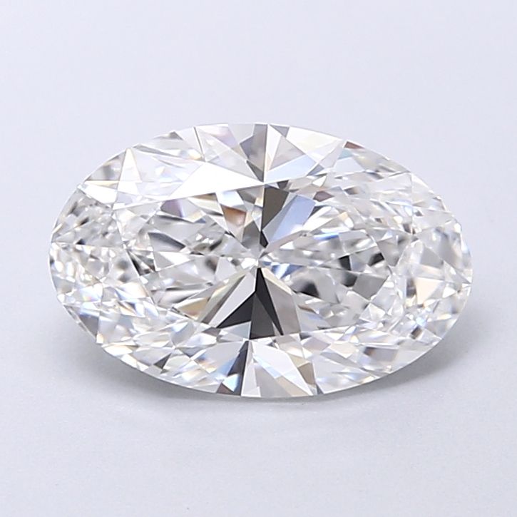 1.87 carat e VVS1 EX Cut IGI oval diamond