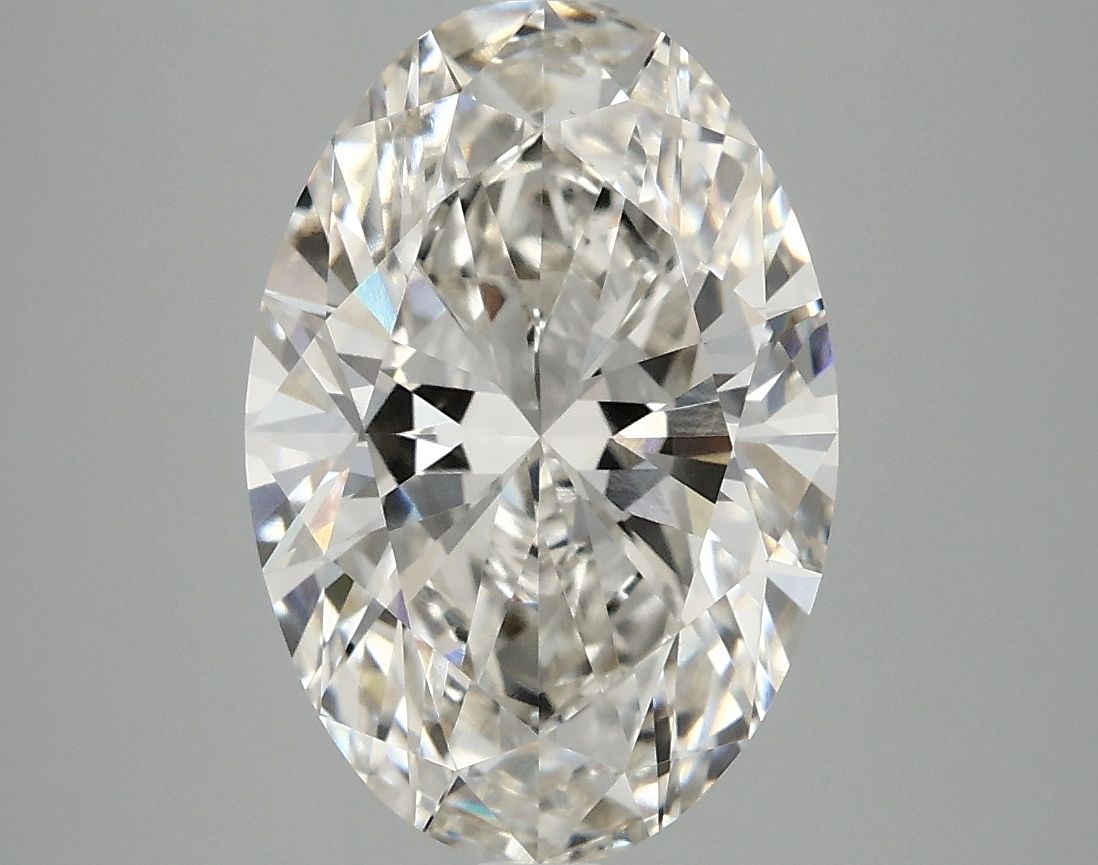 3.82 ct. oval Lab Grown Diamond front image