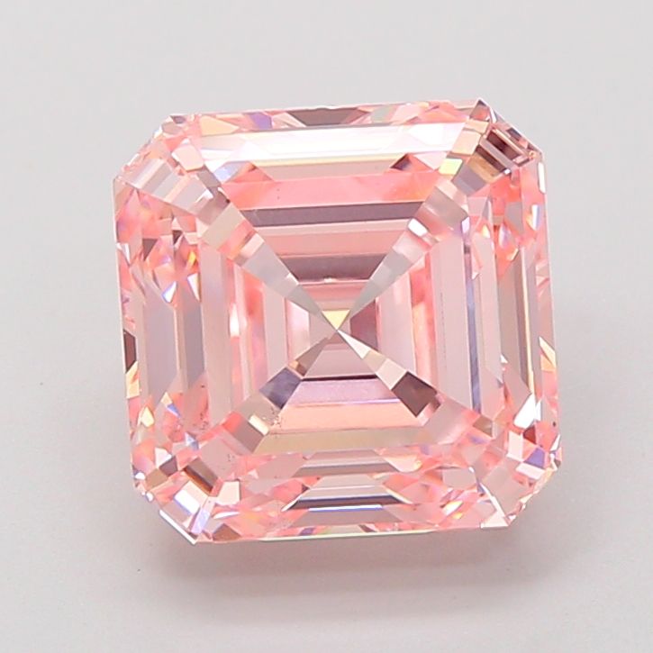 4.07 ct lab-grown Asscher Diamond