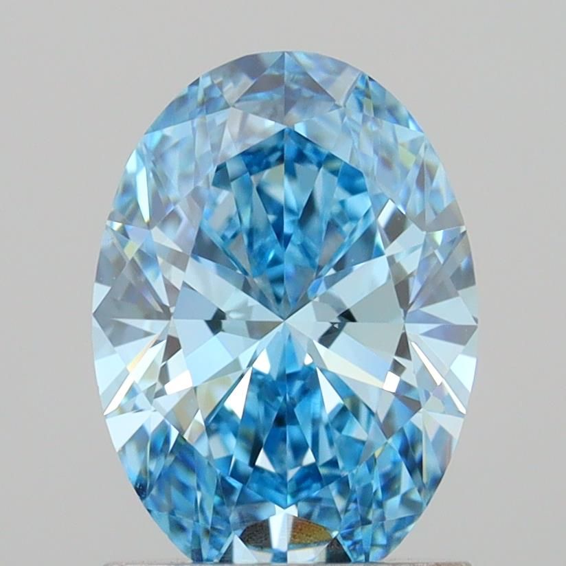 1.28 ct. oval Lab Grown Diamond front image
