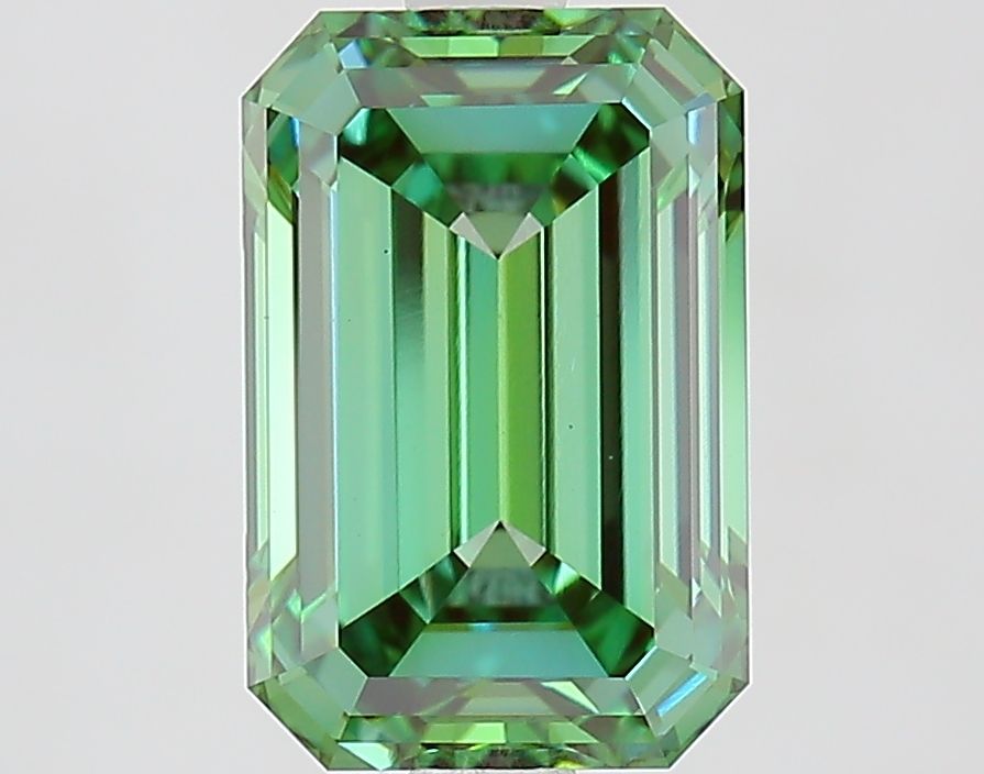 3.10 ct. emerald Lab Grown Diamond front image