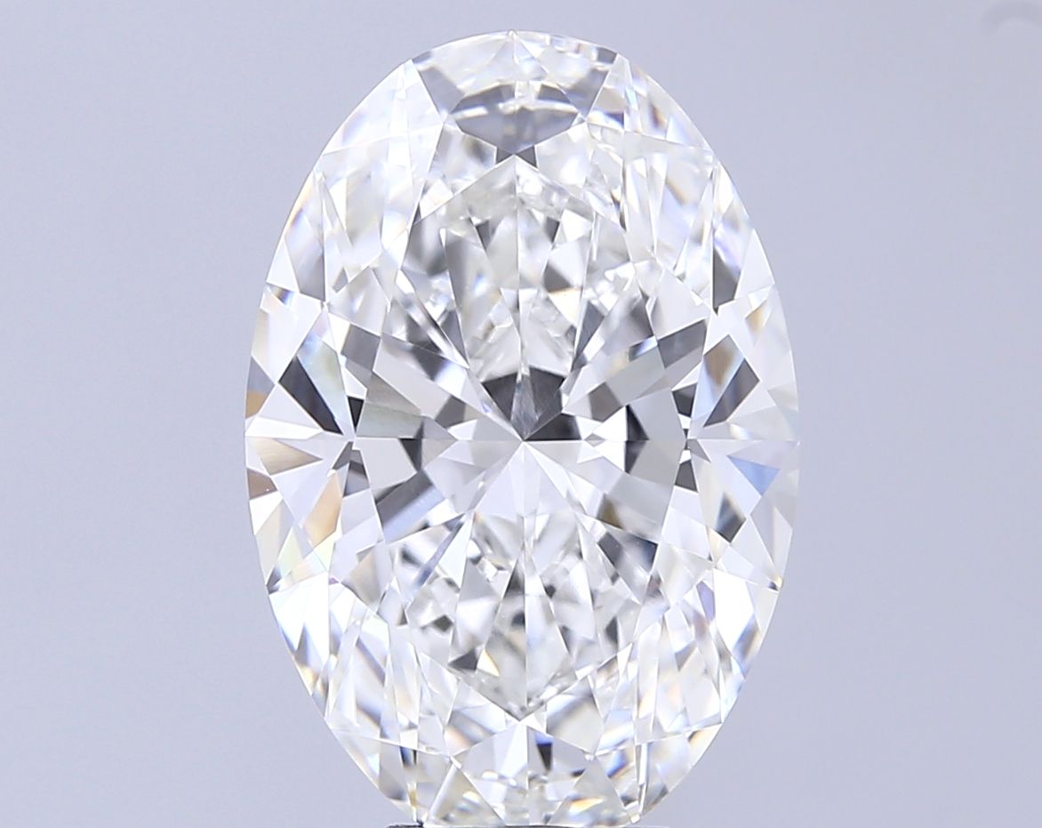 8.09 ct. oval Lab Grown Diamond front image