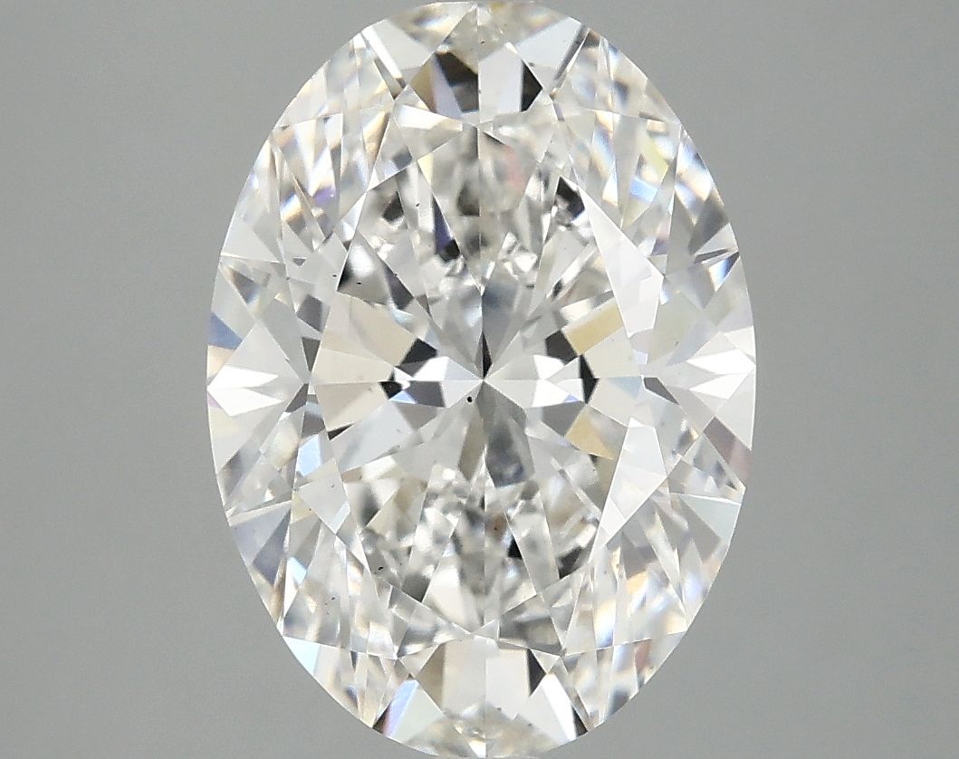 4.09 ct. oval Lab Grown Diamond front image