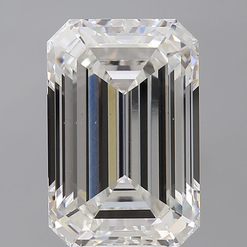 8.08 ct. emerald Lab Grown Diamond front image