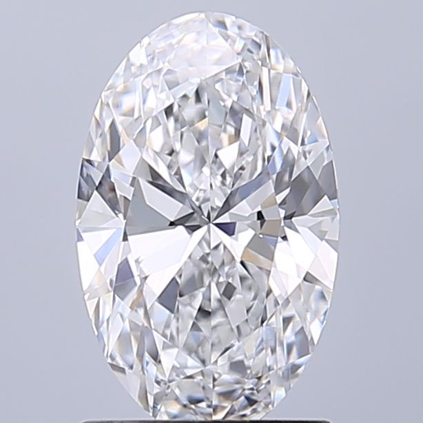 1.26 ct. oval Lab Grown Diamond front image
