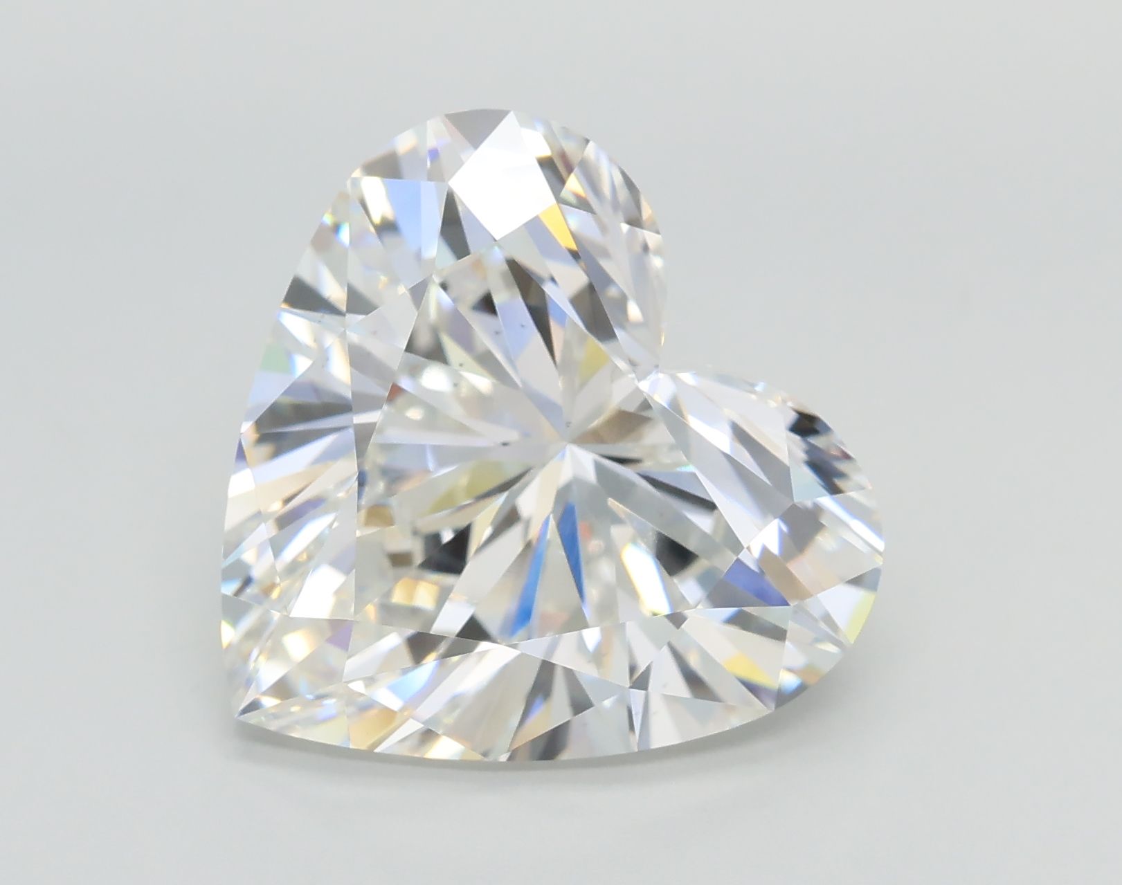 7.03 ct. heart Lab Grown Diamond front image