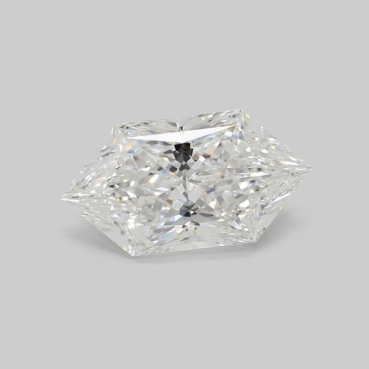 3.59 ct lab-grown Hexagonal Diamond
