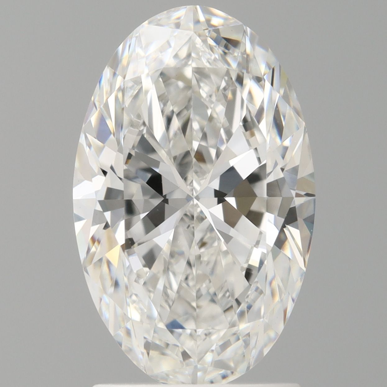 2.11 ct. oval Lab Grown Diamond front image