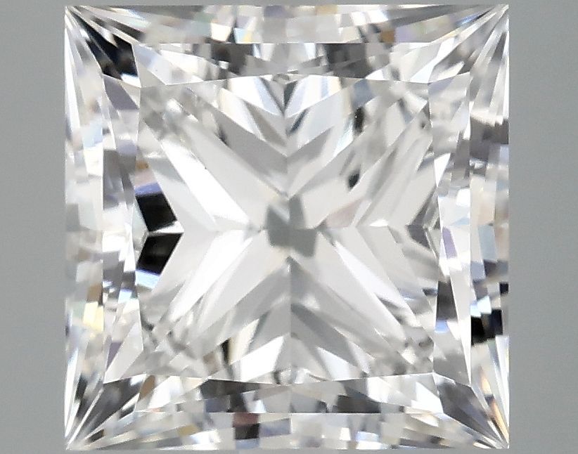5.06 ct. princess Lab Grown Diamond front image