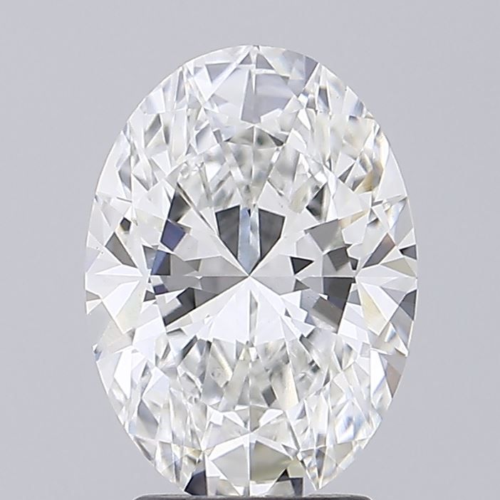 3.15 carat f VVS2 EX Cut IGI oval diamond