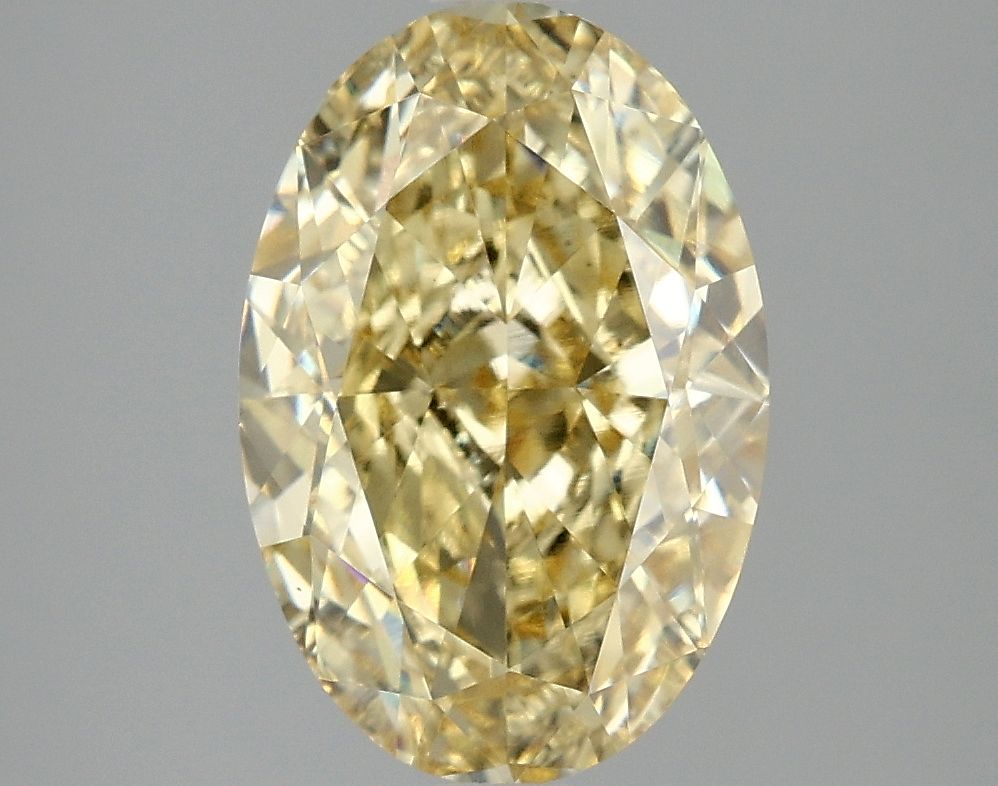 3.78 ct. oval Lab Grown Diamond front image