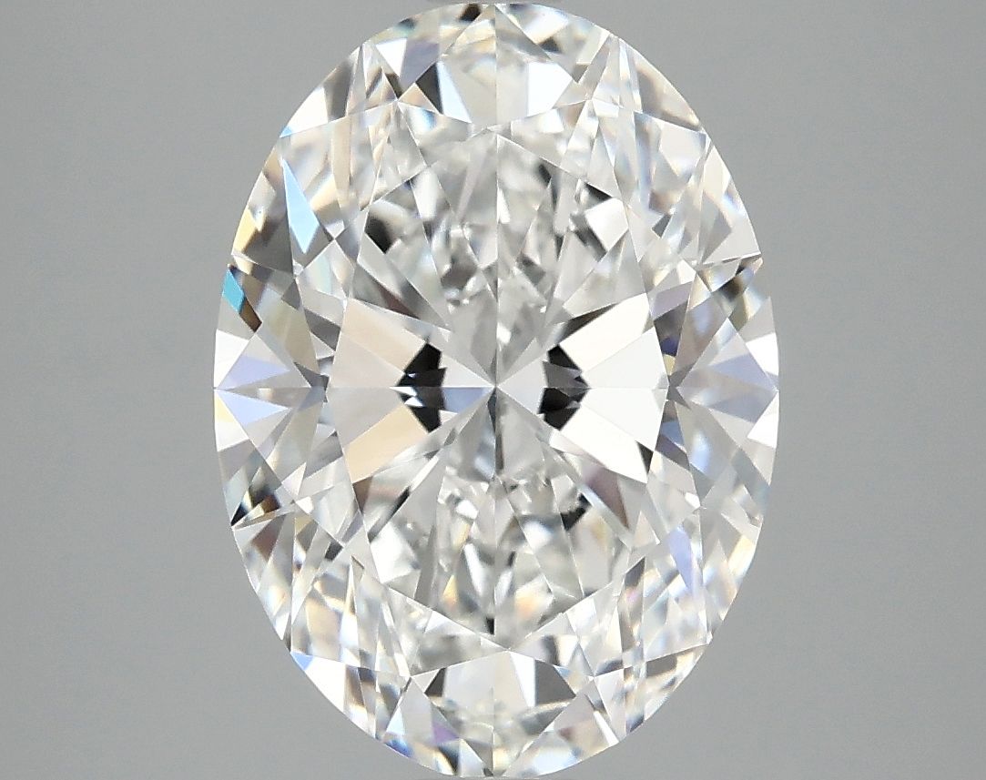 4.02 ct. oval Lab Grown Diamond front image