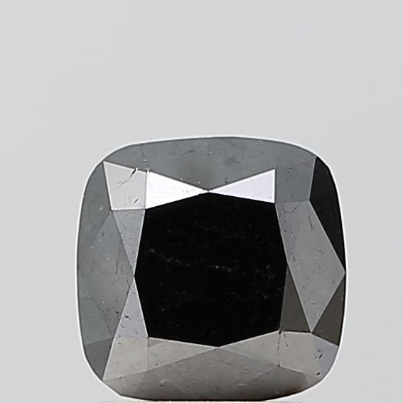 1.81 Carat Cushion brilliant Diamond Black VS1