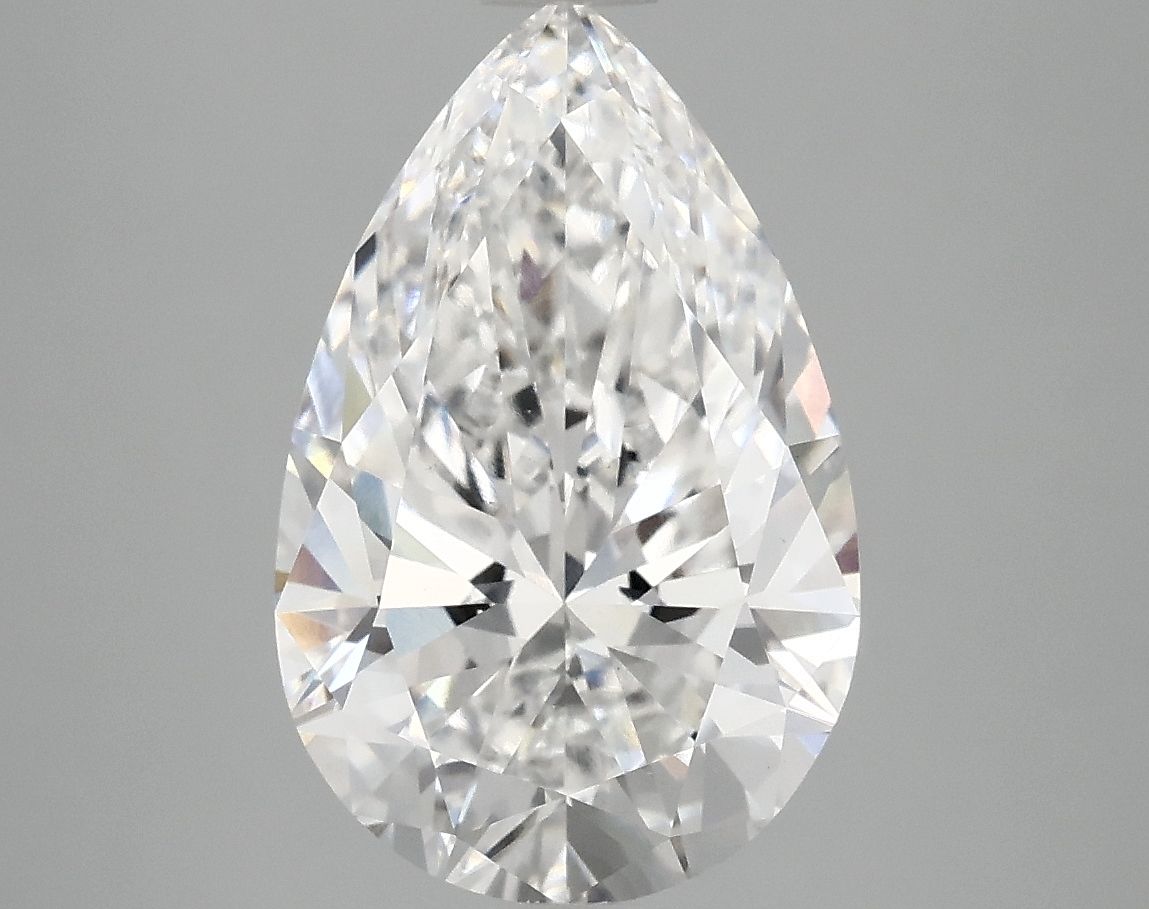 3.97 ct. pear Lab Grown Diamond front image