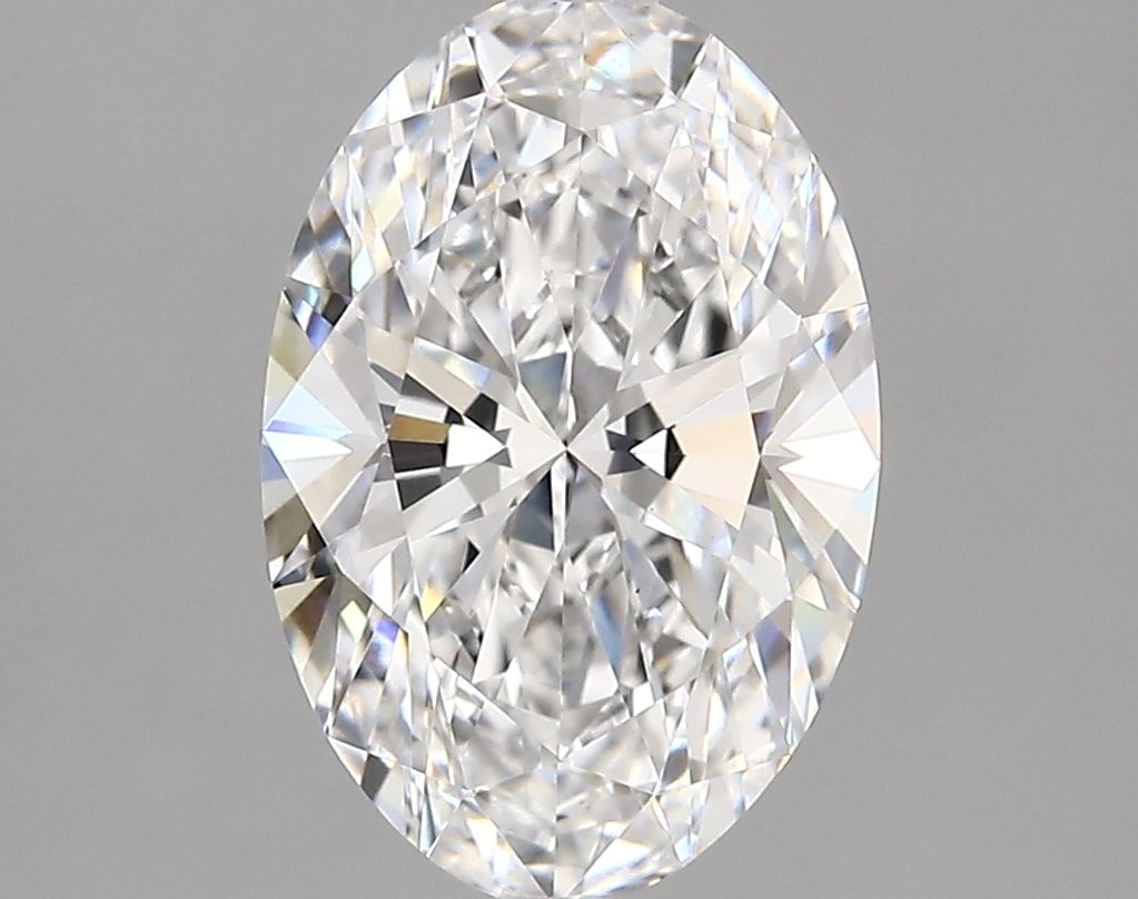 2.82 ct. oval Lab Grown Diamond front image