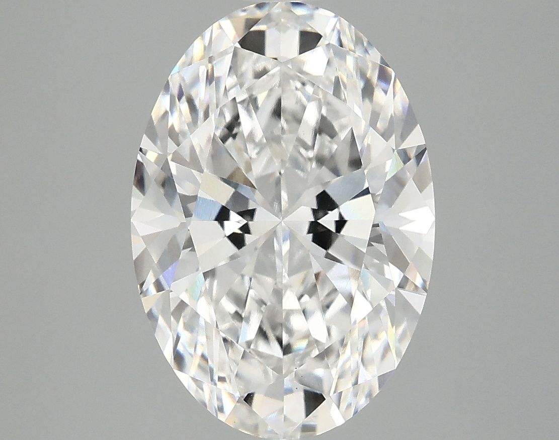 4.10 ct. oval Lab Grown Diamond front image