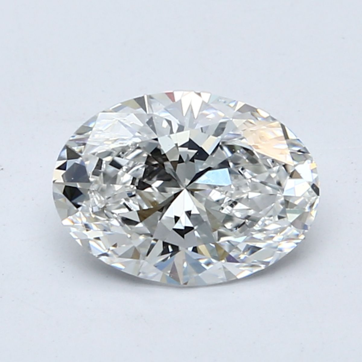 3.04 ct. oval Lab Grown Diamond front image