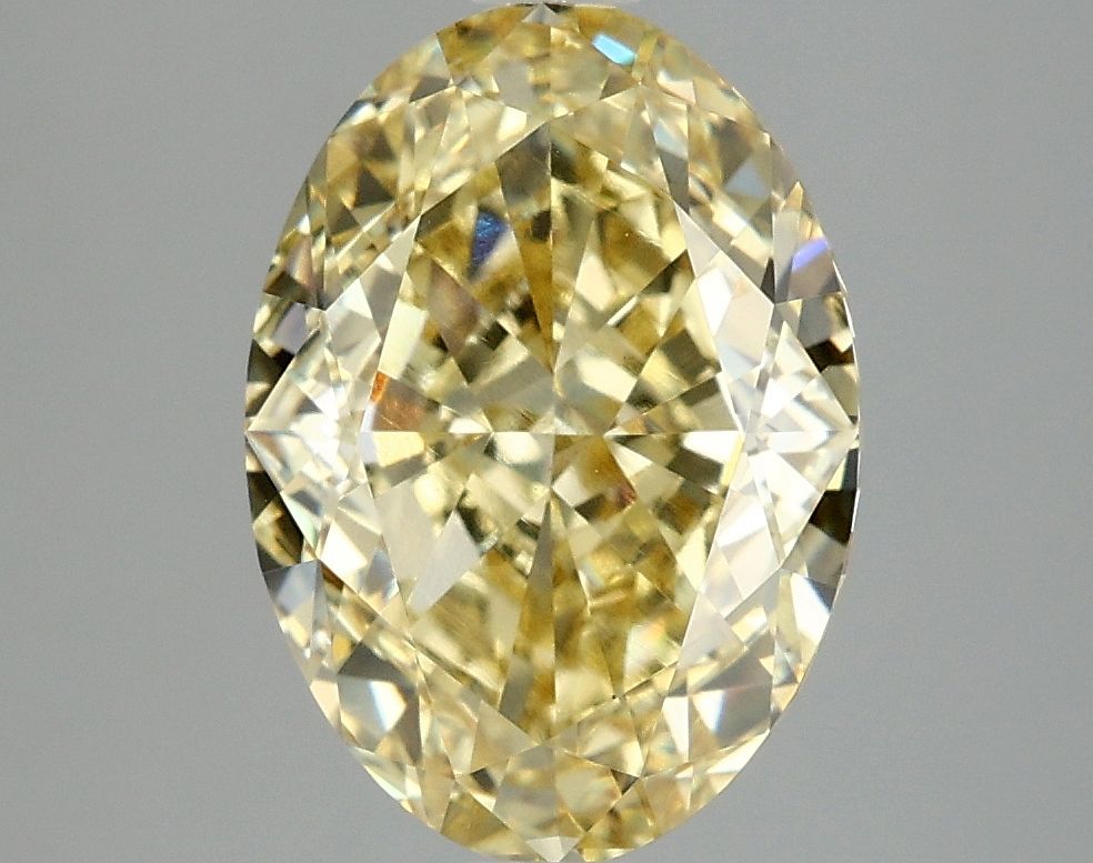4.08 ct. oval Lab Grown Diamond front image