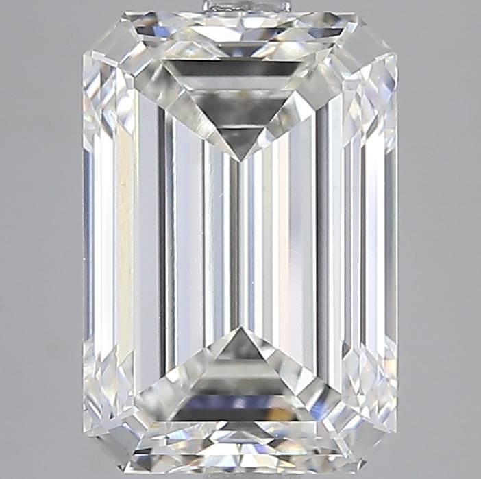 5.04 ct. emerald Lab Grown Diamond front image