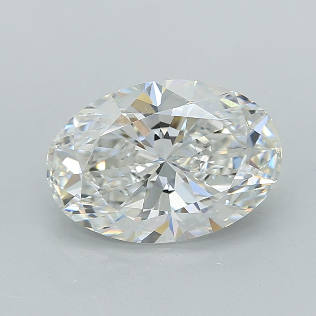 3.06 ct. oval Lab Grown Diamond front image