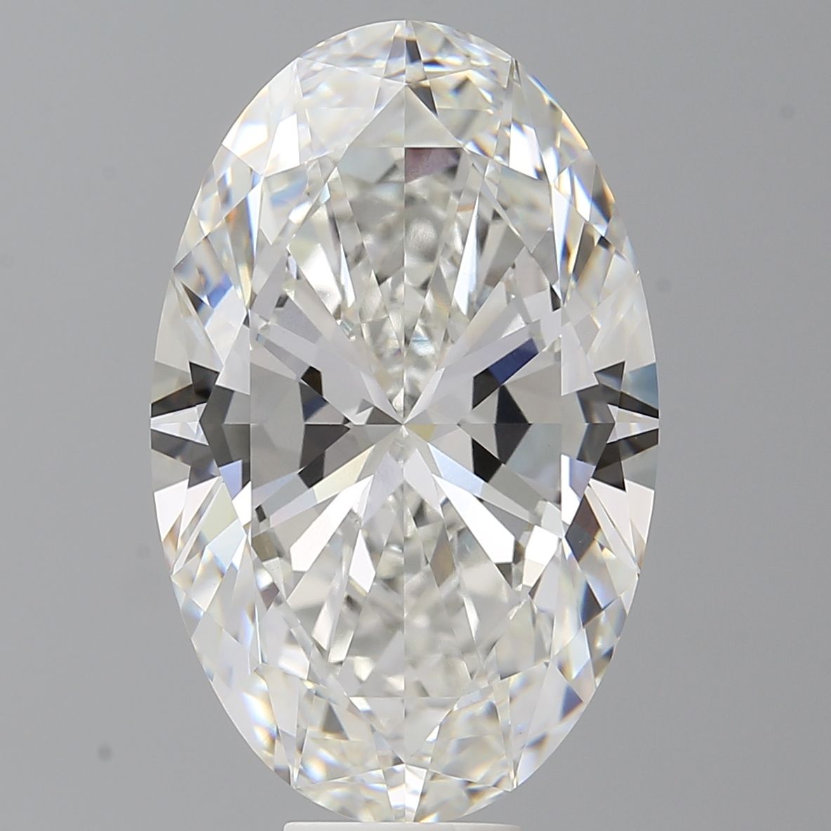 12.50 ct. oval Lab Grown Diamond front image