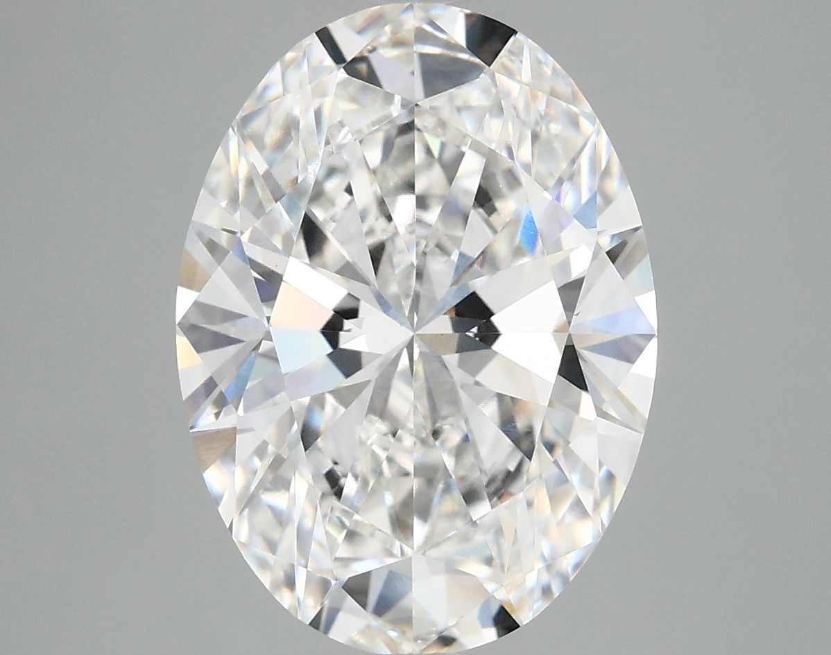 3.84 ct. oval Lab Grown Diamond front image