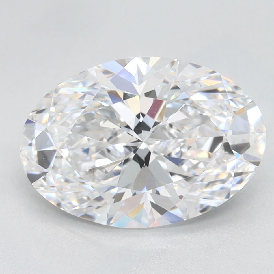 2.08 ct. oval Lab Grown Diamond front image