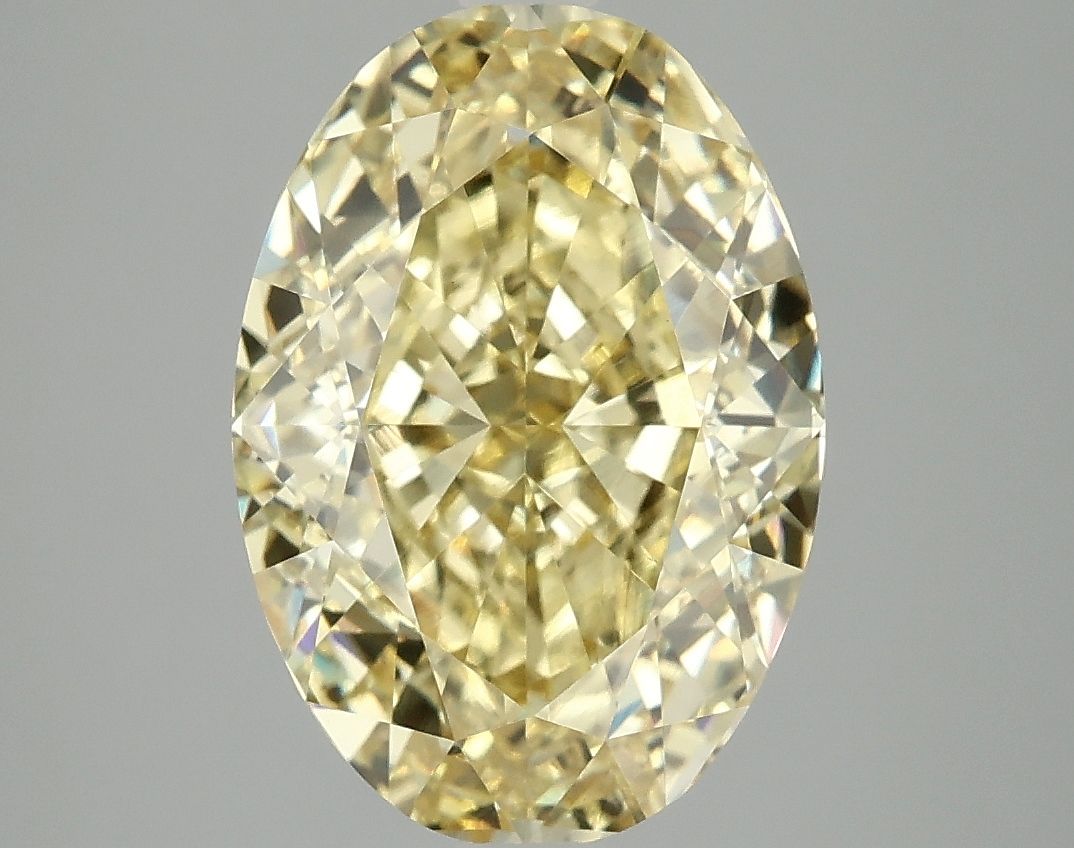 5.09 ct. oval Lab Grown Diamond front image