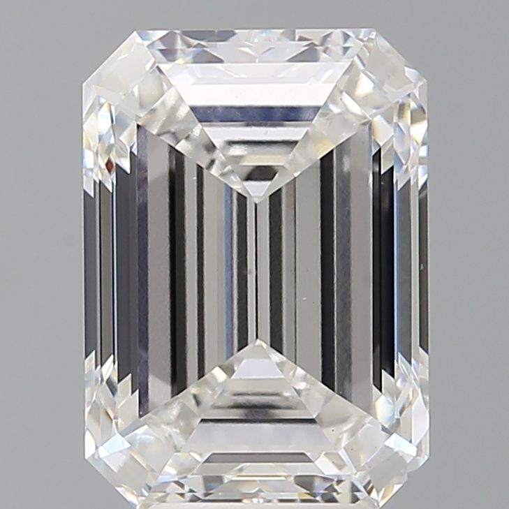 6.02 ct. emerald Lab Grown Diamond front image