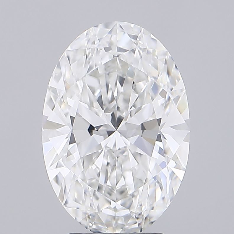 4.08 ct. oval Lab Grown Diamond front image
