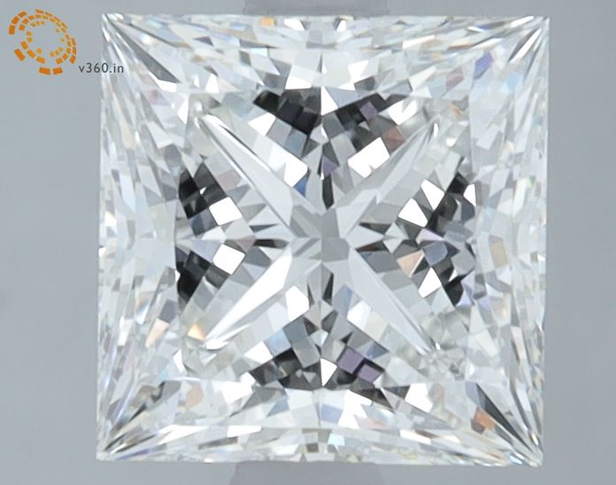 2.06 carat f VS1 EX Cut IGI princess diamond