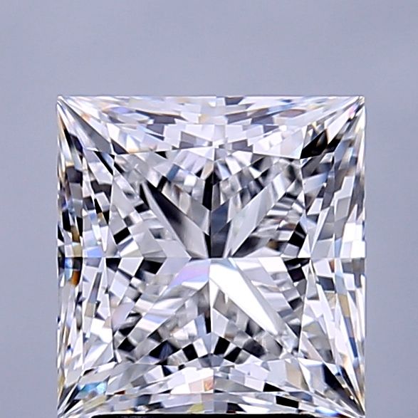 3.04 ct. princess Lab Grown Diamond front image