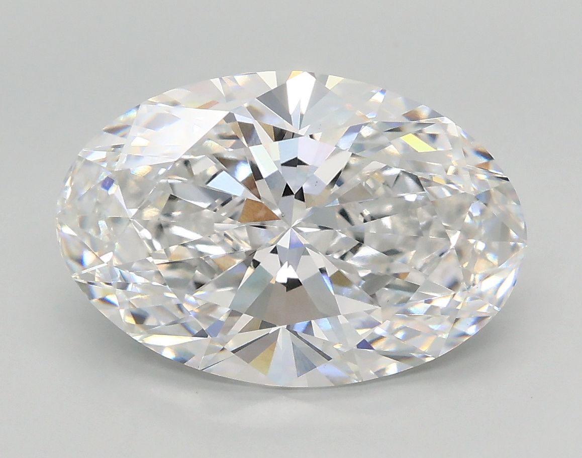 3.83 ct. oval Lab Grown Diamond front image