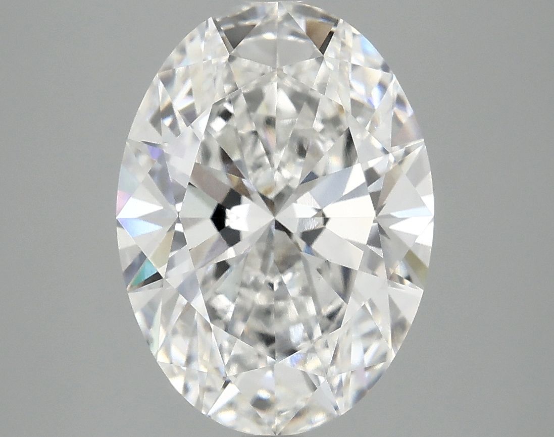 4.10 ct. oval Lab Grown Diamond front image