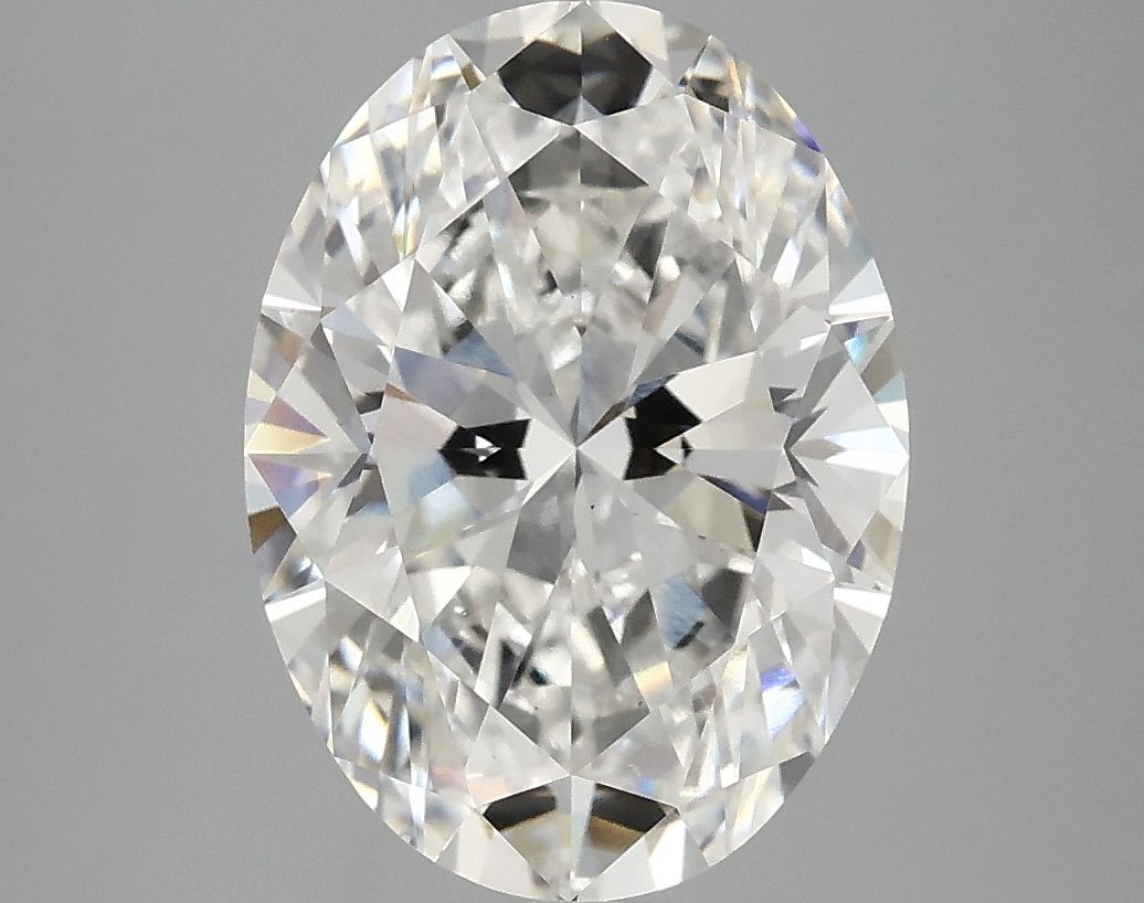 3.93 ct. oval Lab Grown Diamond front image