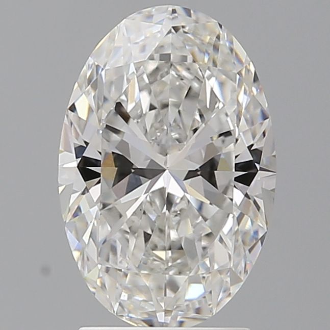 2.57 ct. oval Lab Grown Diamond front image