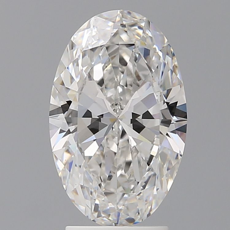 3.09 ct. oval Lab Grown Diamond front image