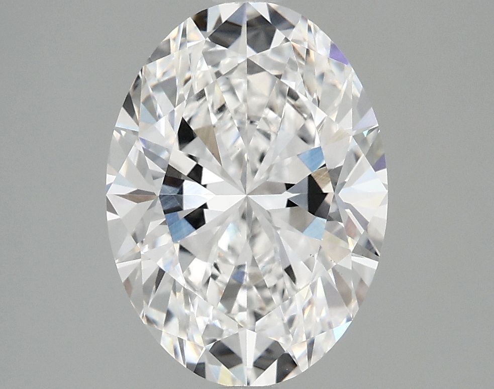 3.02 ct. oval Lab Grown Diamond front image