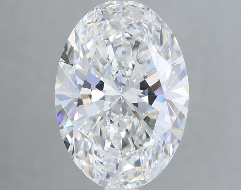 3.04 ct. oval Lab Grown Diamond front image