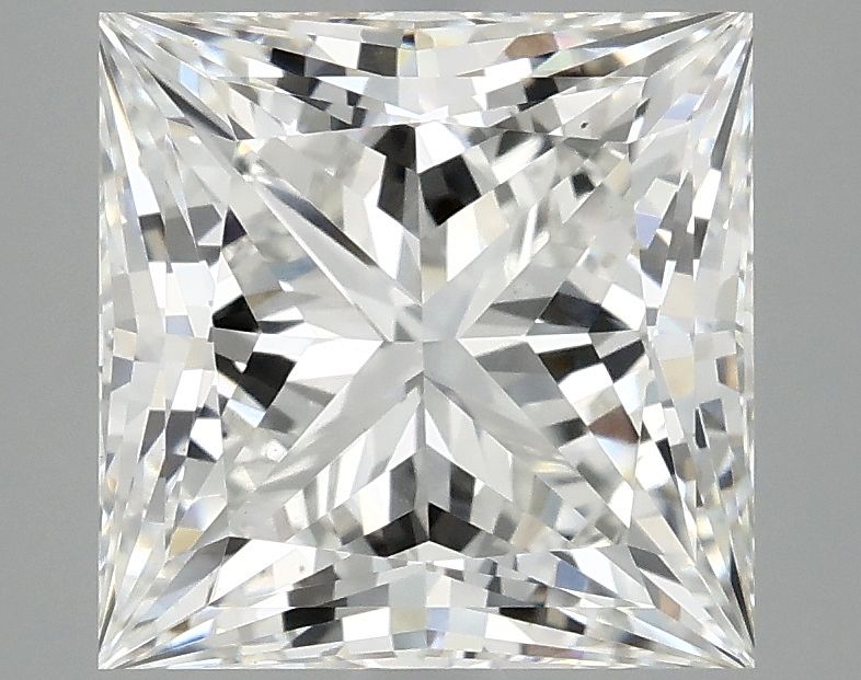 4.18 ct. princess Lab Grown Diamond front image