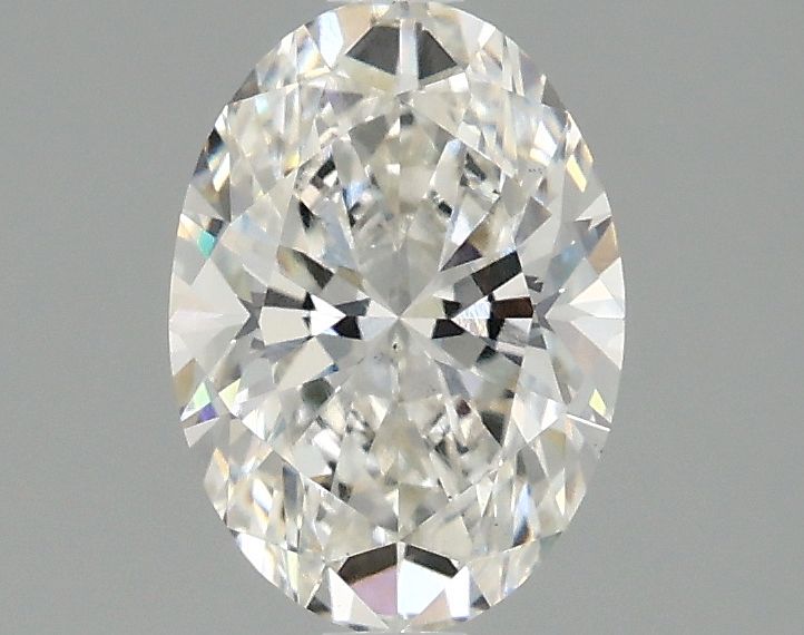 1.28 ct. oval Lab Grown Diamond front image