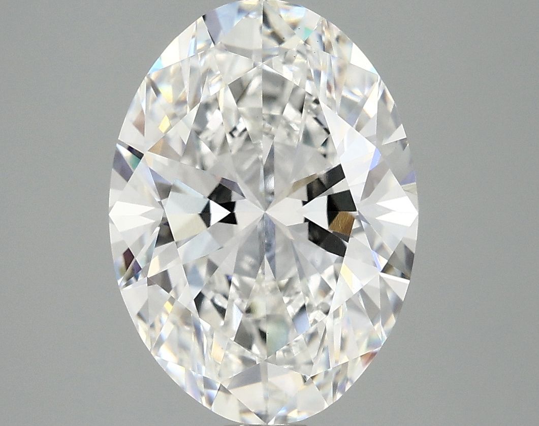 4.06 ct. oval Lab Grown Diamond front image