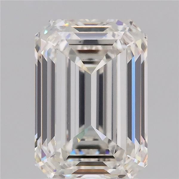 3.04 ct. emerald Lab Grown Diamond front image