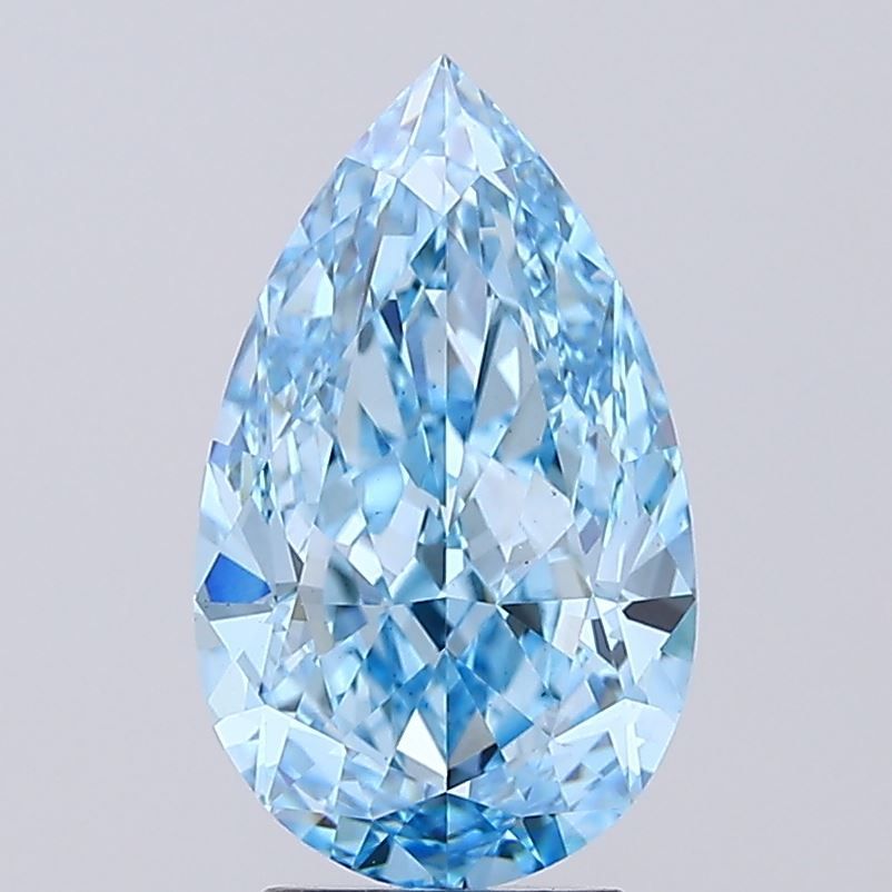 4.10 ct. pear Lab Grown Diamond front image