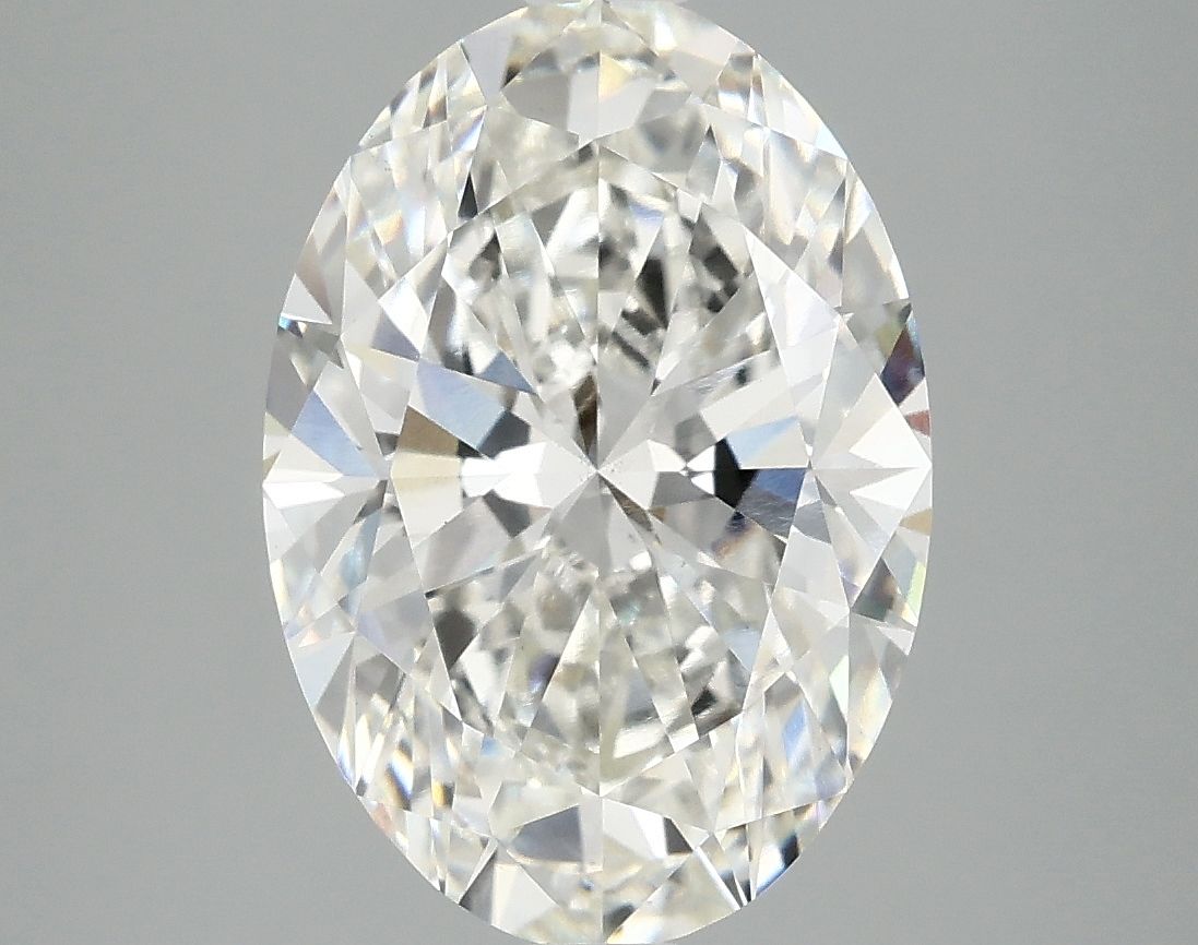 4.03 ct. oval Lab Grown Diamond front image