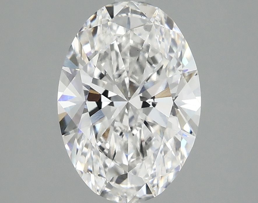 2.10 ct. oval Lab Grown Diamond front image