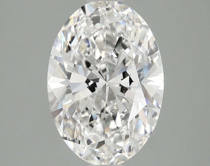 2.10 ct. oval Lab Grown Diamond front image